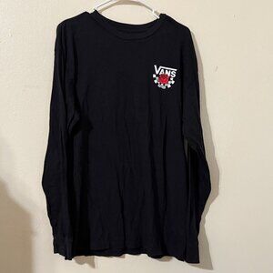 VANS "Off The Wall" Boy’s Crew Neck T Shirt Size L, With Large Logo